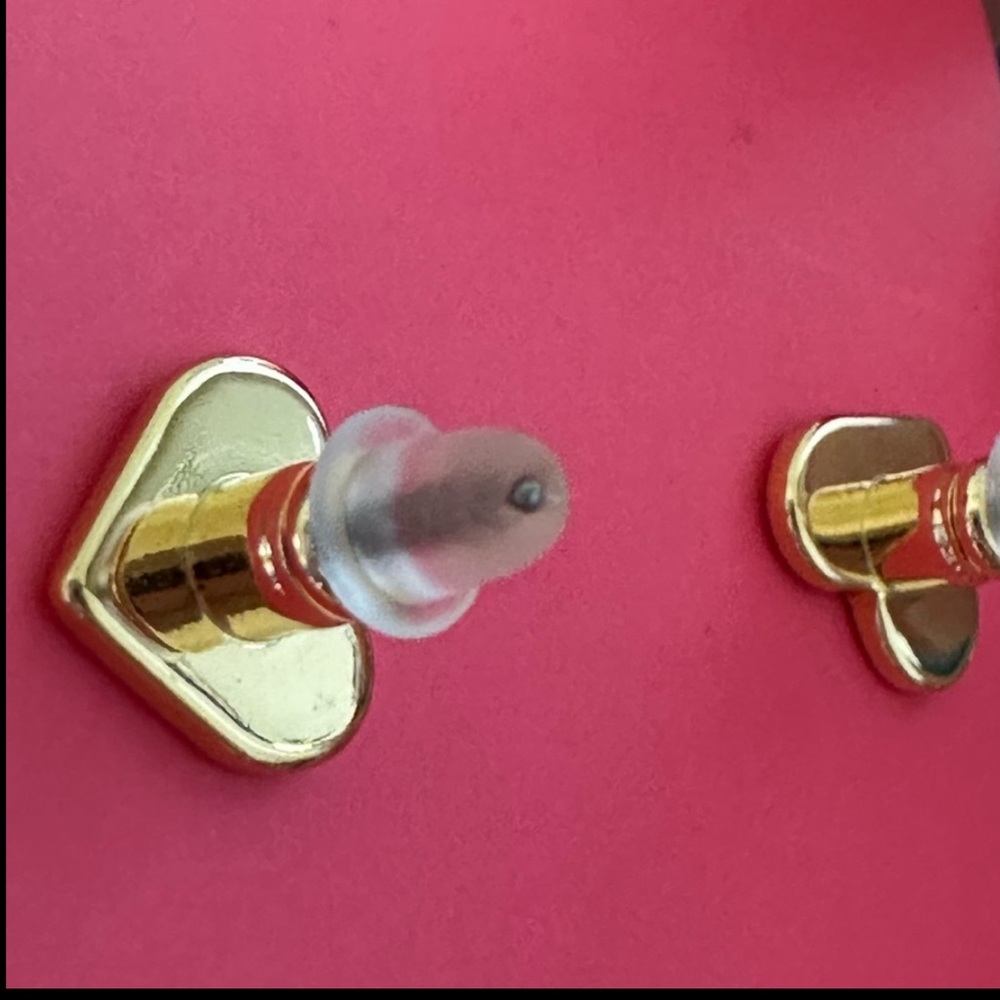 Kate Spade on points Encore perfume. Small stud Earrings - Picture 3 of 7